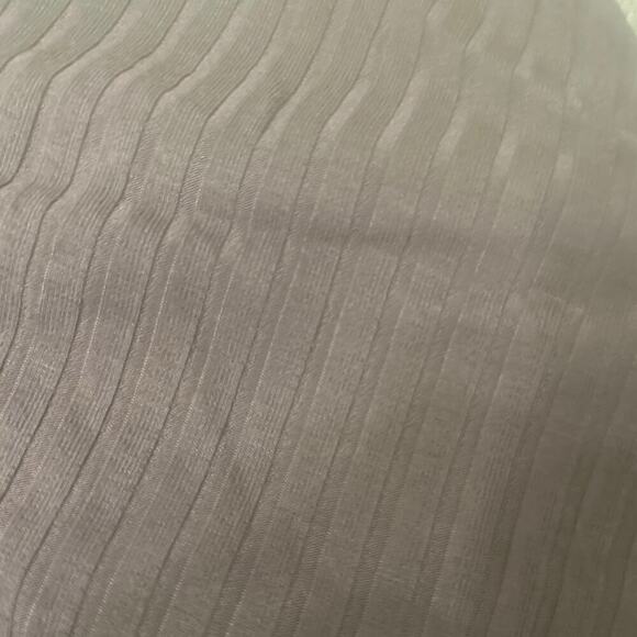 AERIE American Eagle NWT Ribbed Knit Racer Back Crochet Crop Top Brown LRG - Picture 5 of 11